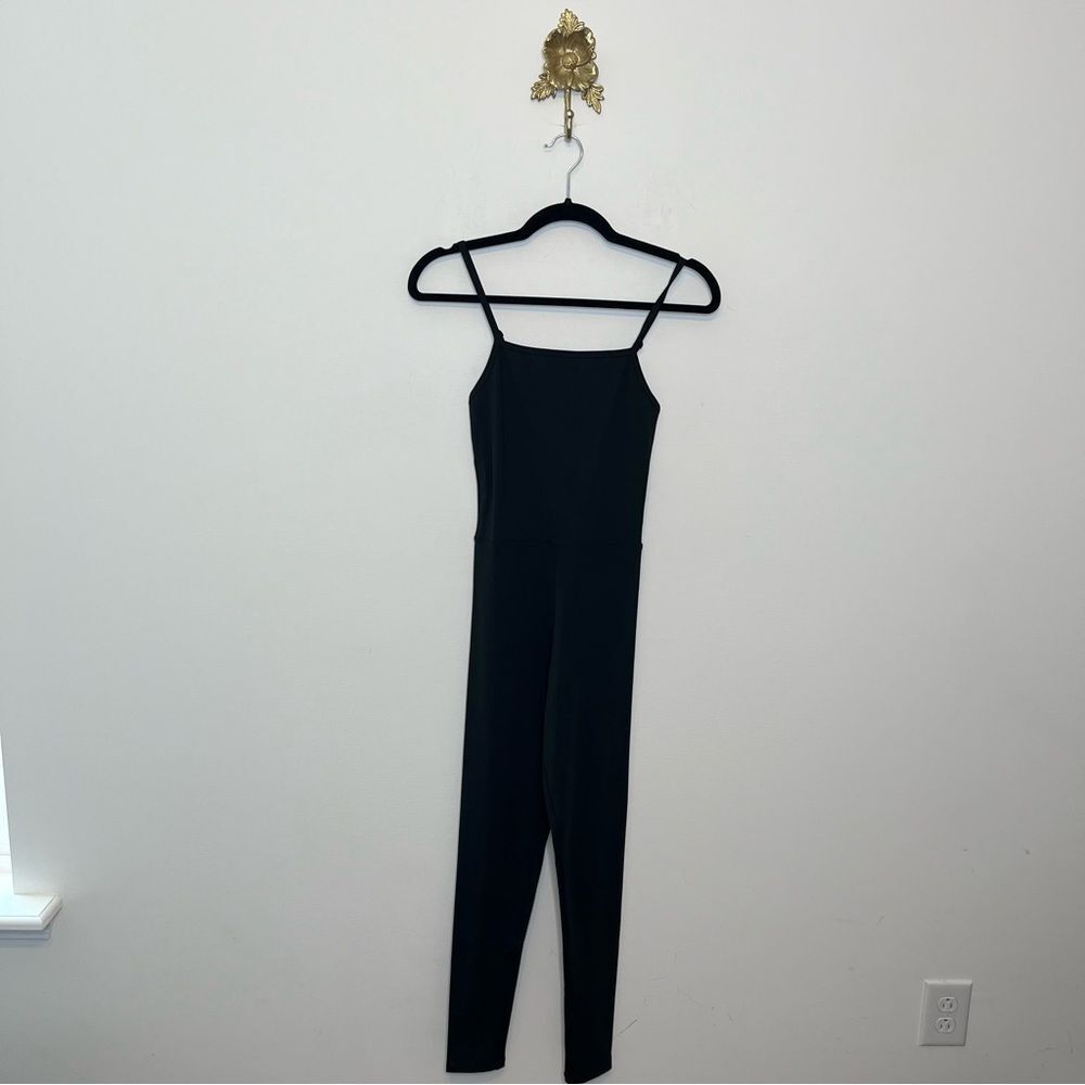 Girlfriend Collective Black Cami Unitard S